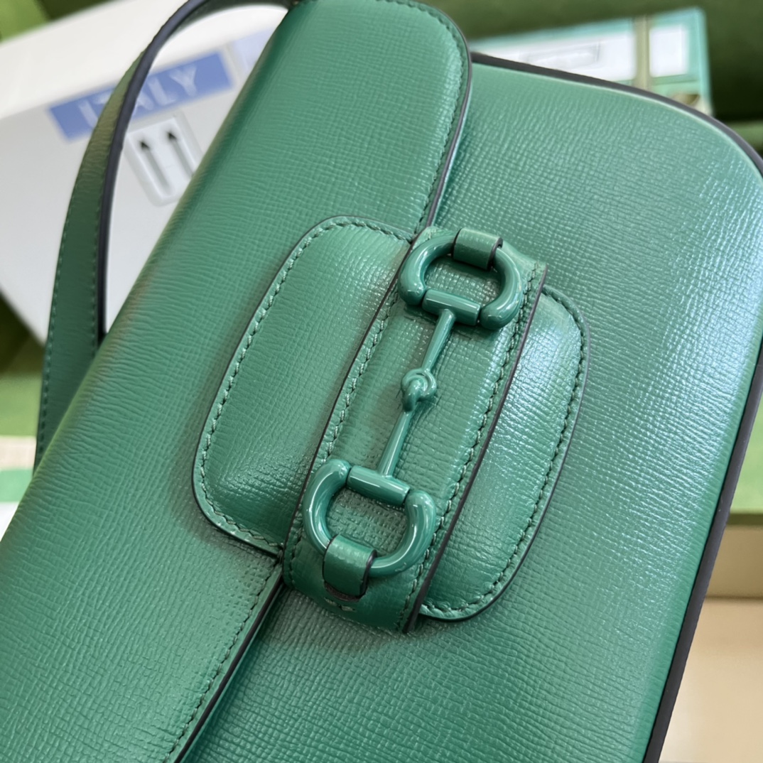 Gucci 1955 Horsebit Shoulder Bag-20.6*14.4*5.1CM