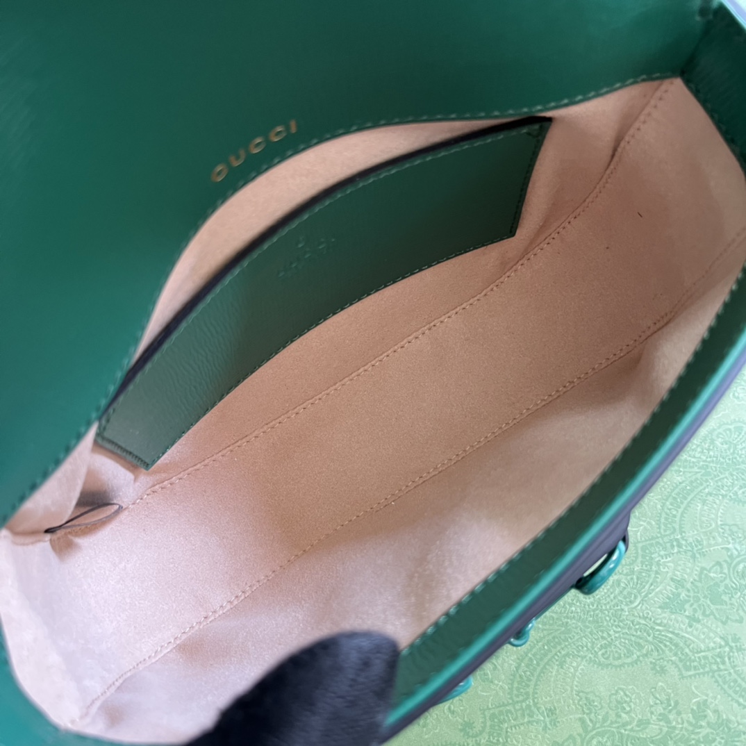 Gucci 1955 Horsebit Shoulder Bag-20.6*14.4*5.1CM
