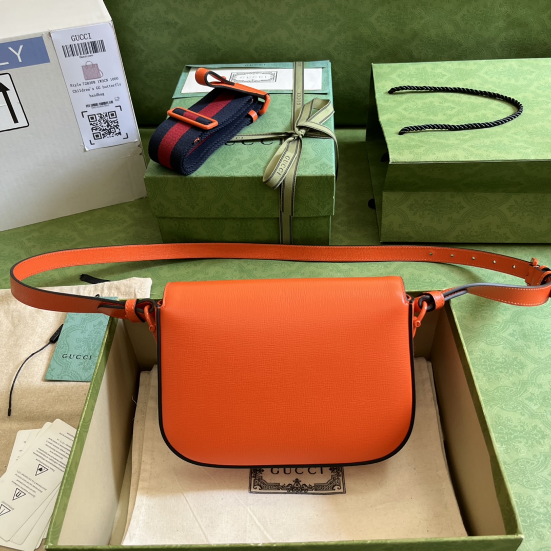 Gucci 1955 Horsebit Shoulder Bag-20.6*14.4*5.1CM