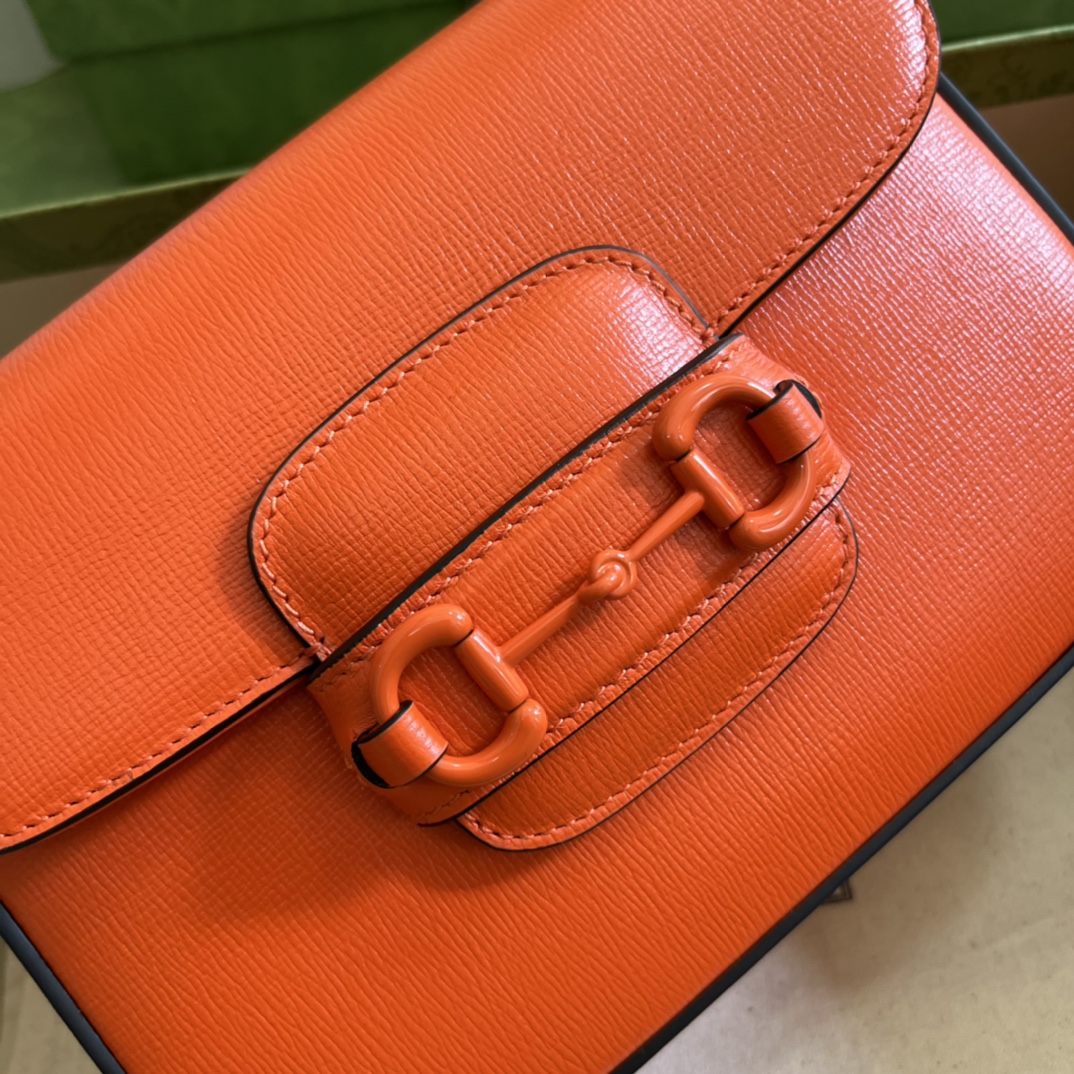 Gucci 1955 Horsebit Shoulder Bag-20.6*14.4*5.1CM