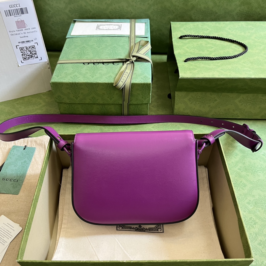 Gucci 1955 Horsebit Shoulder Bag-20.6*14.4*5.1CM