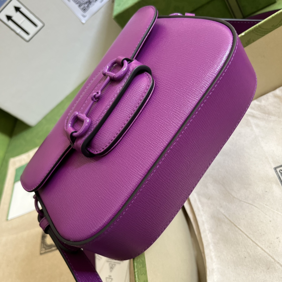 Gucci 1955 Horsebit Shoulder Bag-20.6*14.4*5.1CM