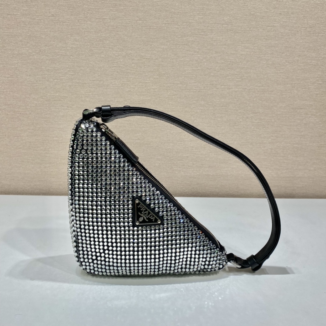 Prada Triangle Handbags lNQ044-26*15*5.5CM