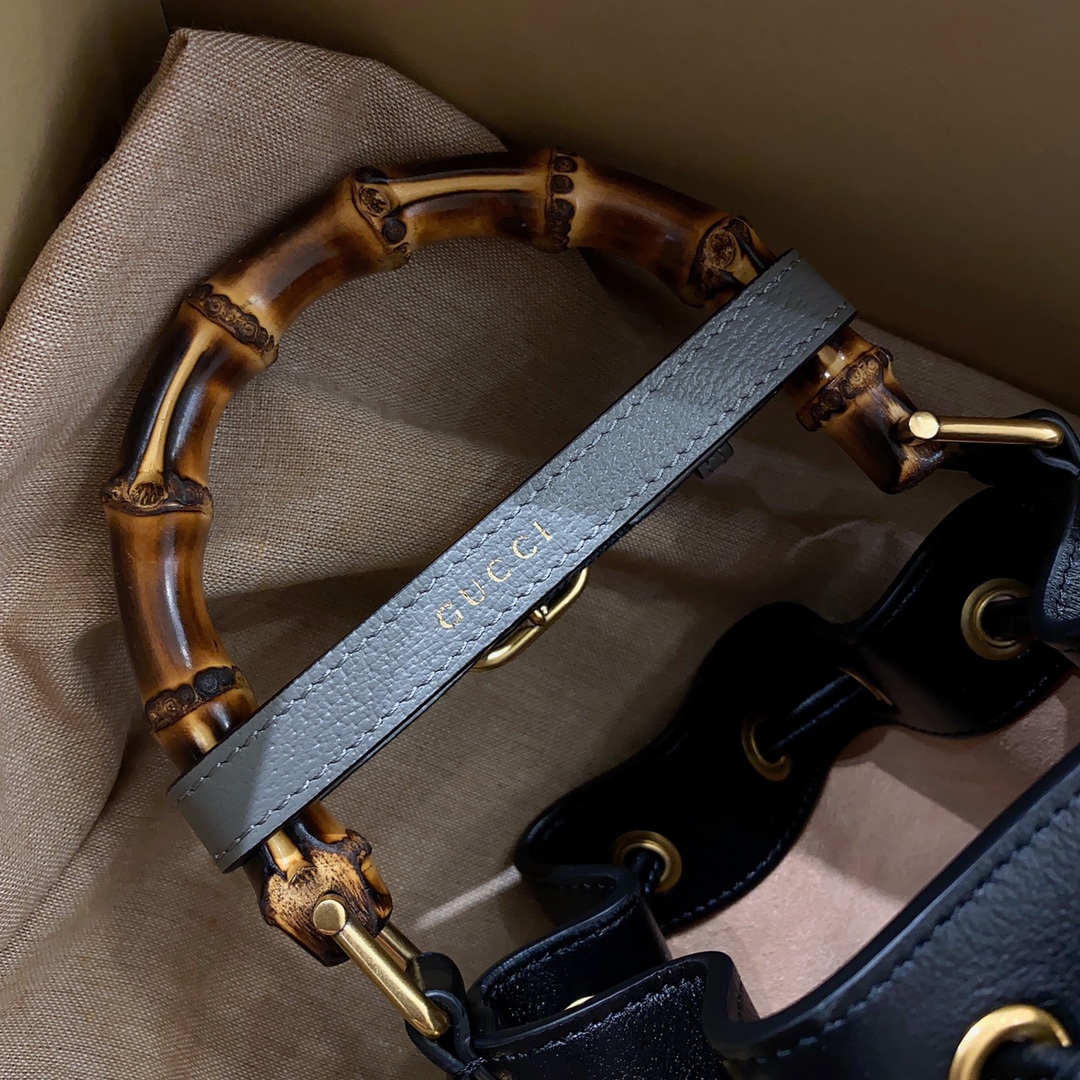 Gucci Diana Bamboo Bucket-19*30*6CM