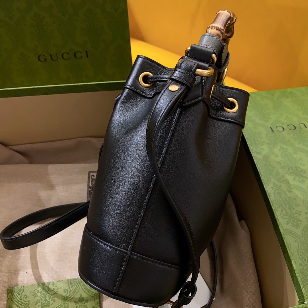 Gucci Diana Bamboo Bucket-19*30*6CM