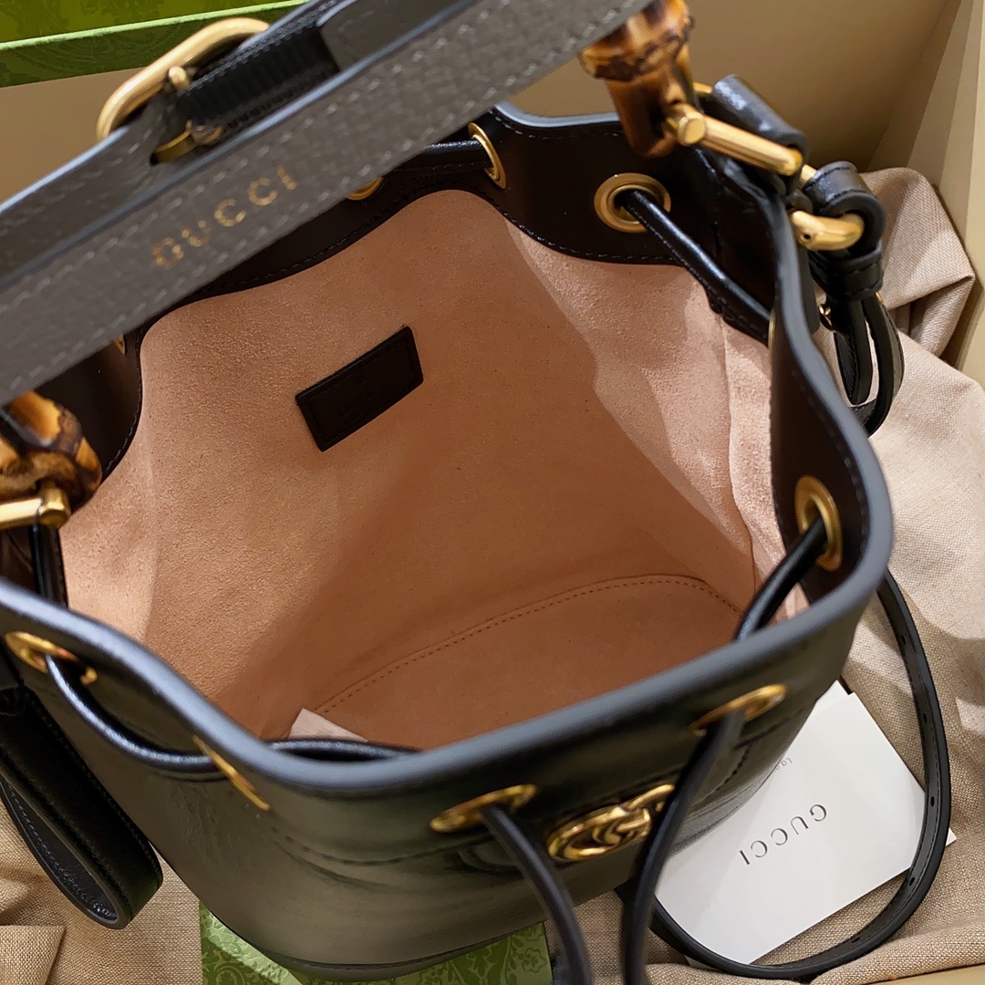 Gucci Diana Bamboo Bucket-19*30*6CM