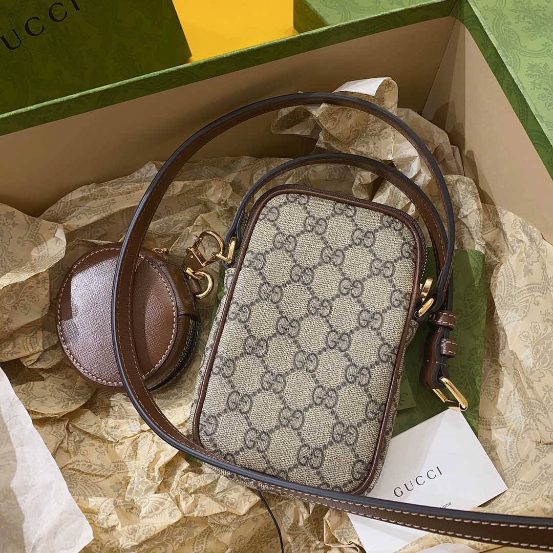Gucci Interlocking Double G Phone Bag-10.5*18*3CM Gucci Interlocking Double G Phone Bag-10.5*18*3CM