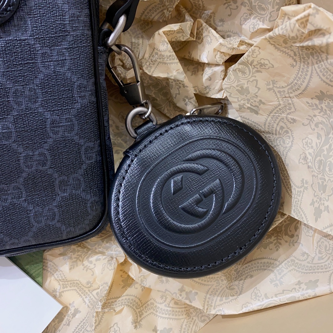 Gucci Interlocking Double G Phone Bag-10.5*18*3CM Gucci Interlocking Double G Phone Bag-10.5*18*3CM