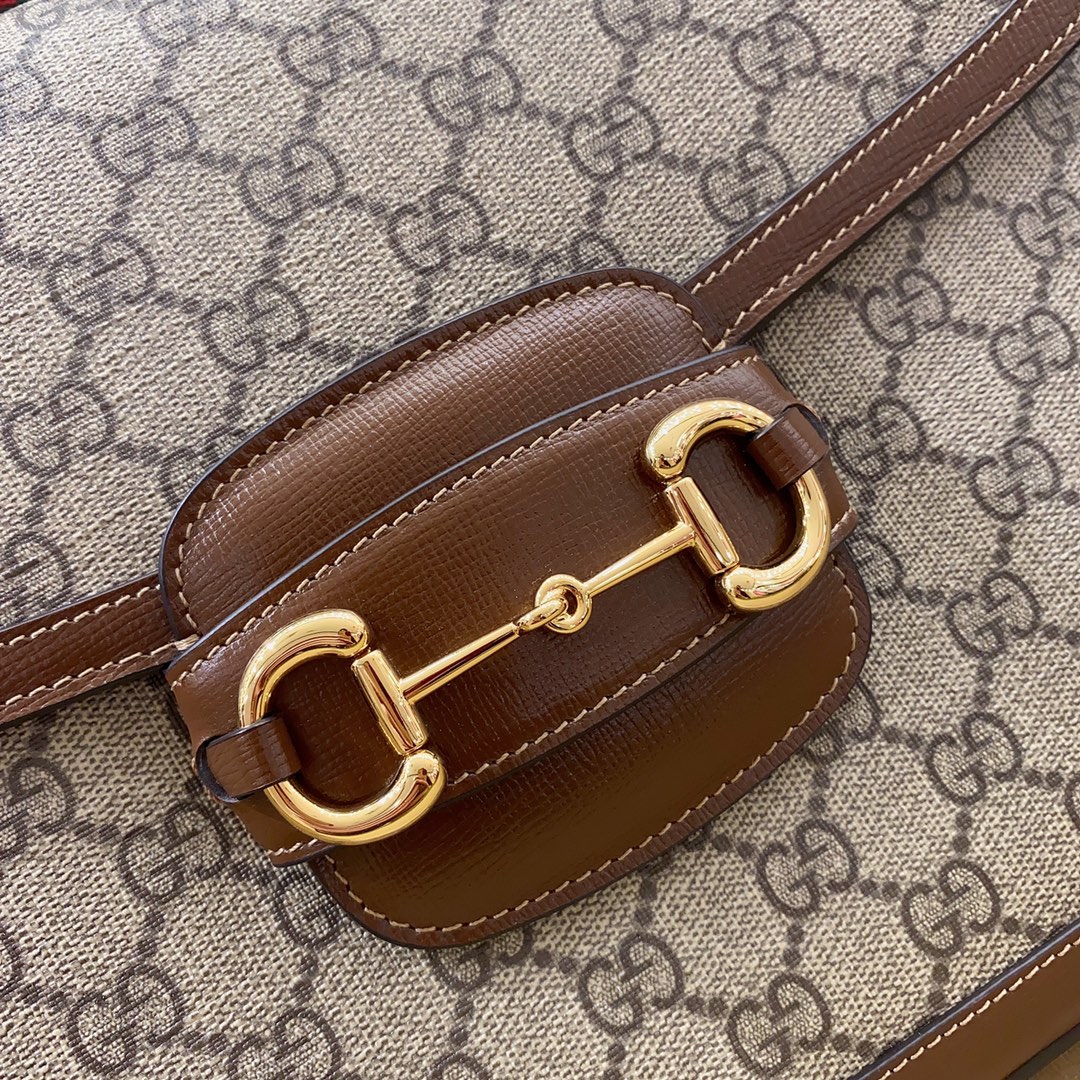 Gucci 1955 Horsebit Shoulder Bag-30*21*7.5CM