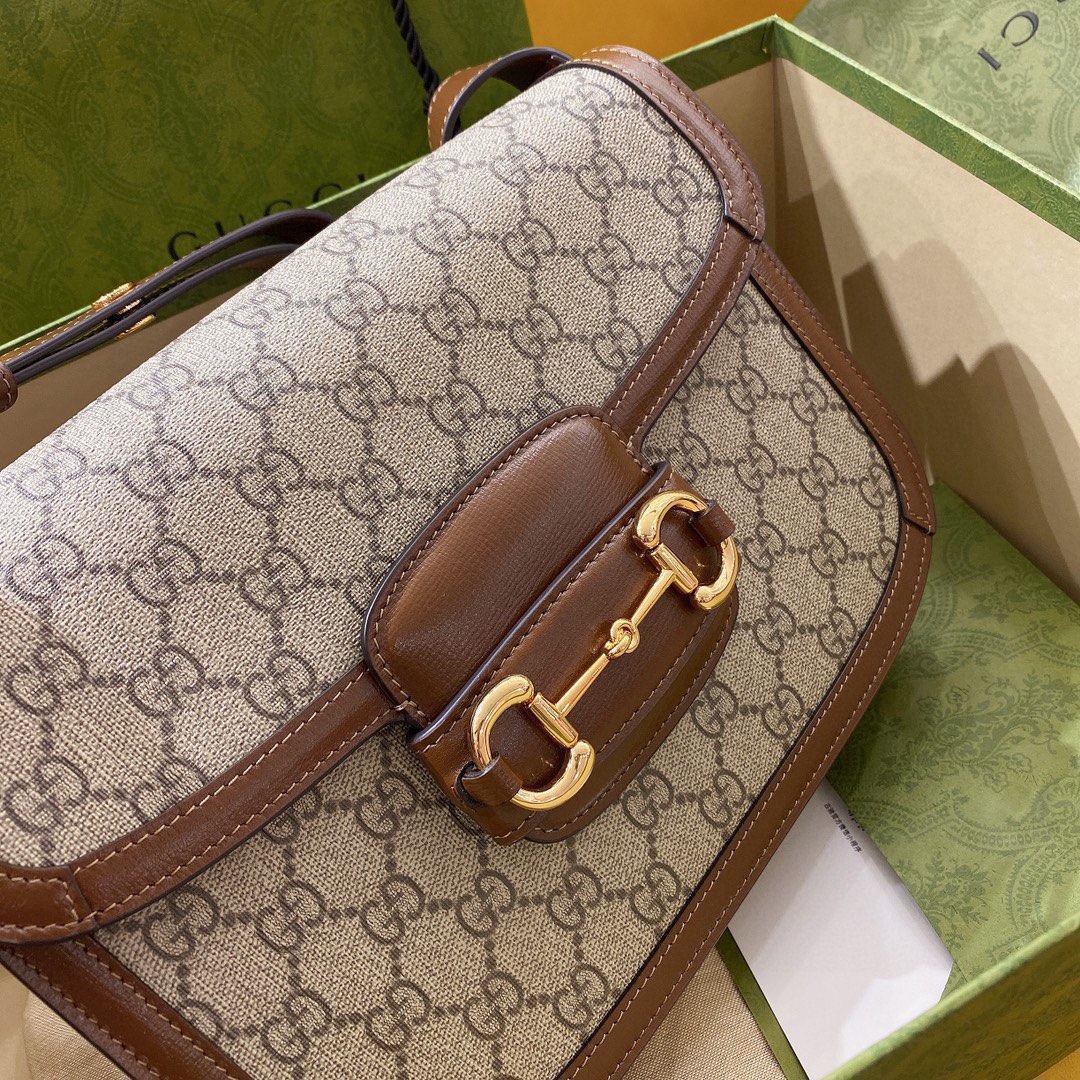 Gucci 1955 Horsebit Shoulder Bag-25*18*8CM