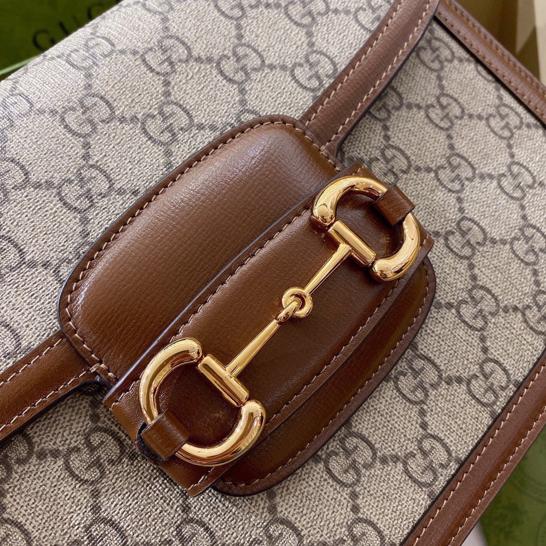 Gucci 1955 Horsebit Shoulder Bag-25*18*8CM
