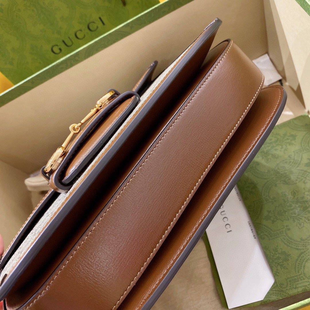 Gucci 1955 Horsebit Shoulder Bag-25*18*8CM