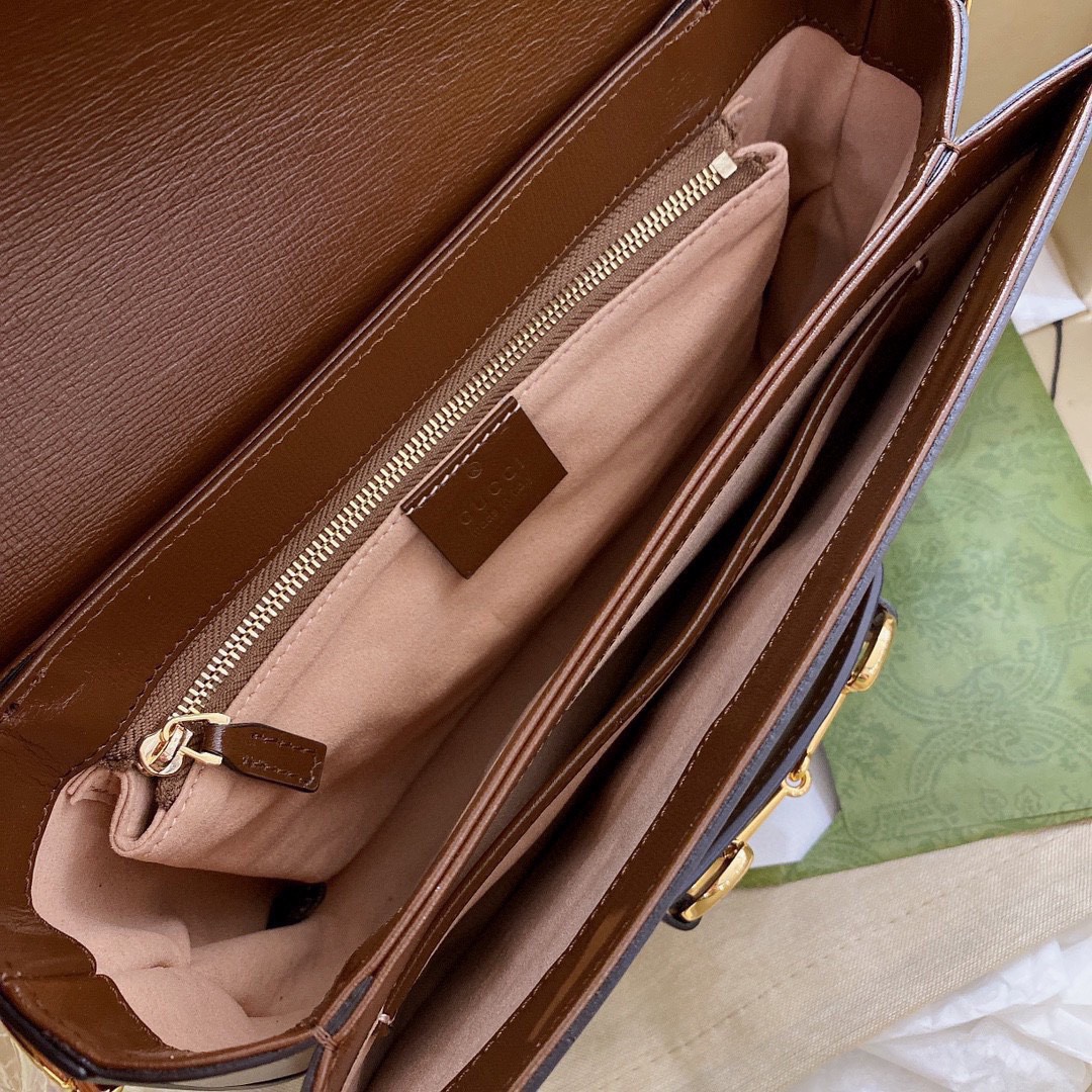 Gucci 1955 Horsebit Shoulder Bag-25*18*8CM