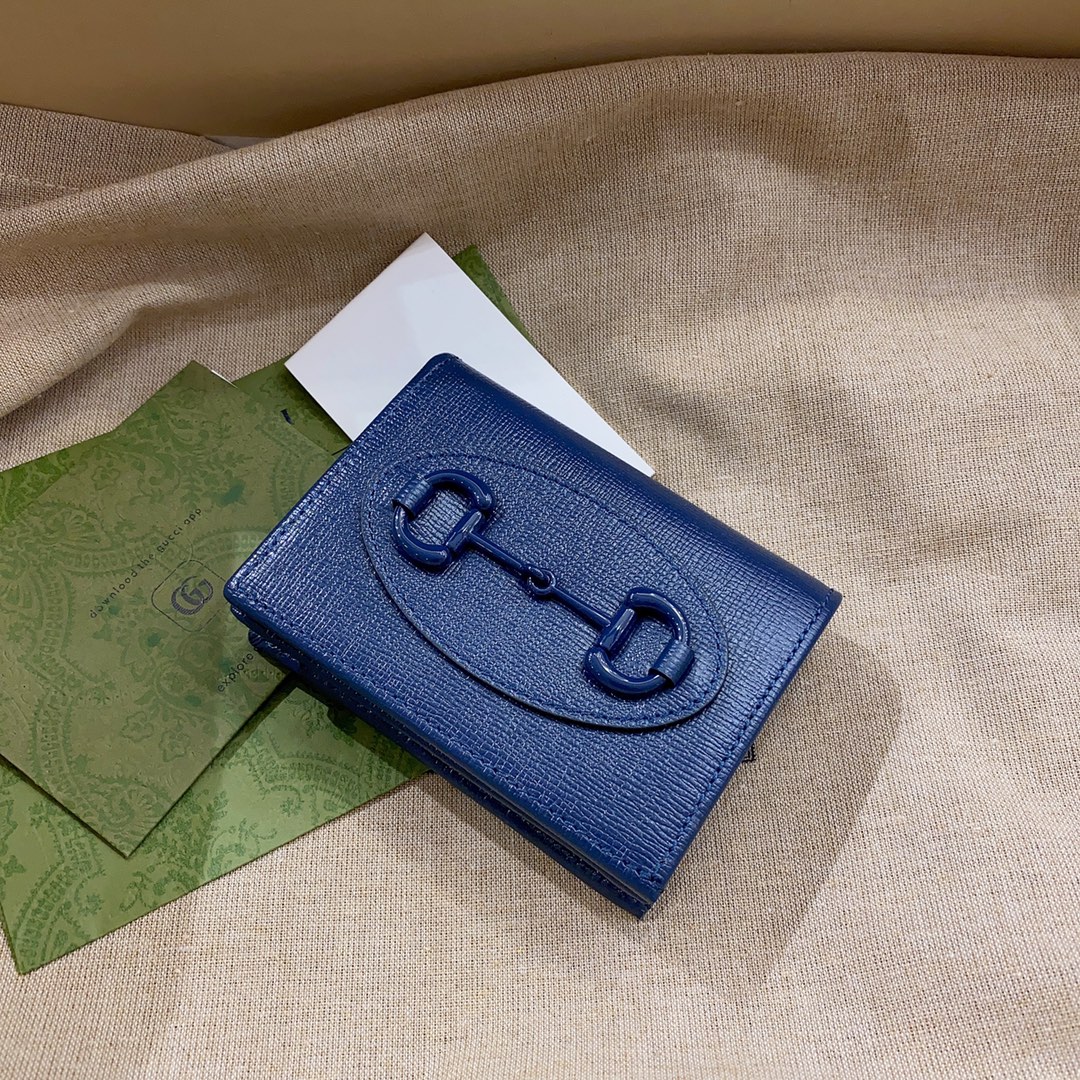 Gucci 1955 Horsebit Wallet-11x 8.5 x 3CM