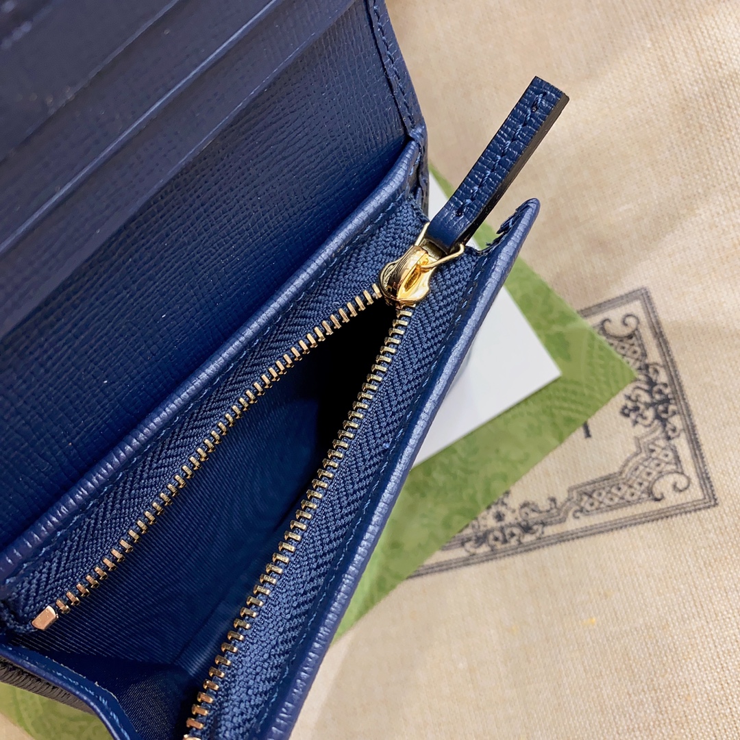 Gucci 1955 Horsebit Wallet-11x 8.5 x 3CM