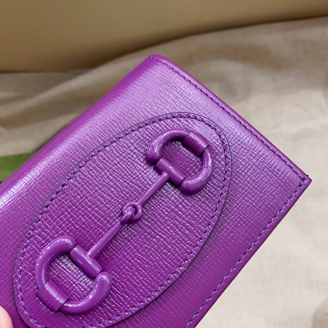 Gucci 1955 Horsebit Wallet-11x 8.5 x 3CM Gucci 1955 Horsebit Wallet-11x 8.5 x 3CM