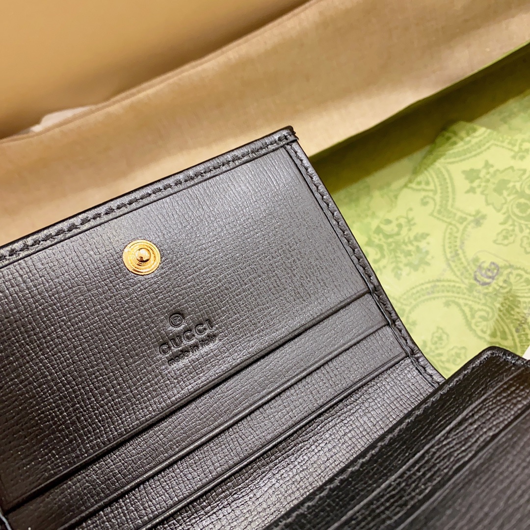 Gucci 1955 Horsebit Wallet-11x 8.5 x 3CM