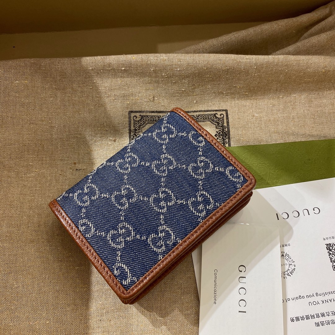 Gucci 1955 Horsebit Wallet-11x 8.5 x 3CM
