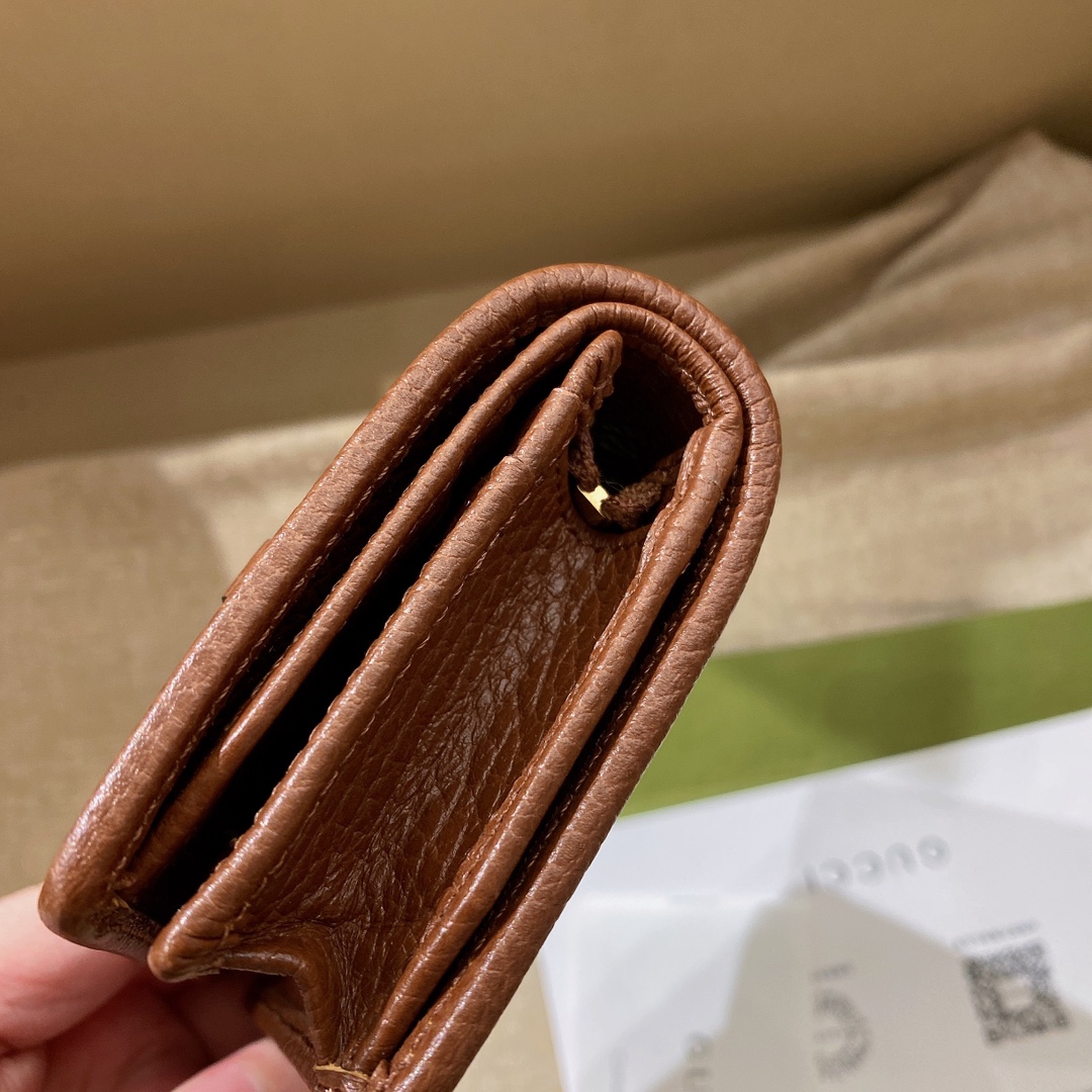 Gucci 1955 Horsebit Wallet-11x 8.5 x 3CM
