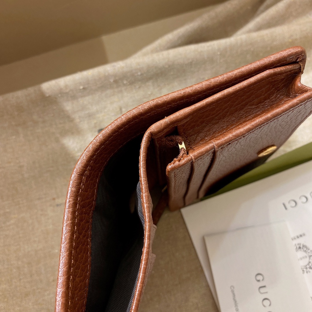 Gucci 1955 Horsebit Wallet-11x 8.5 x 3CM