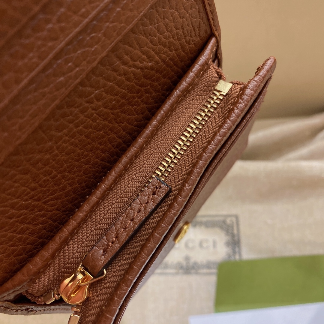 Gucci 1955 Horsebit Wallet-11x 8.5 x 3CM