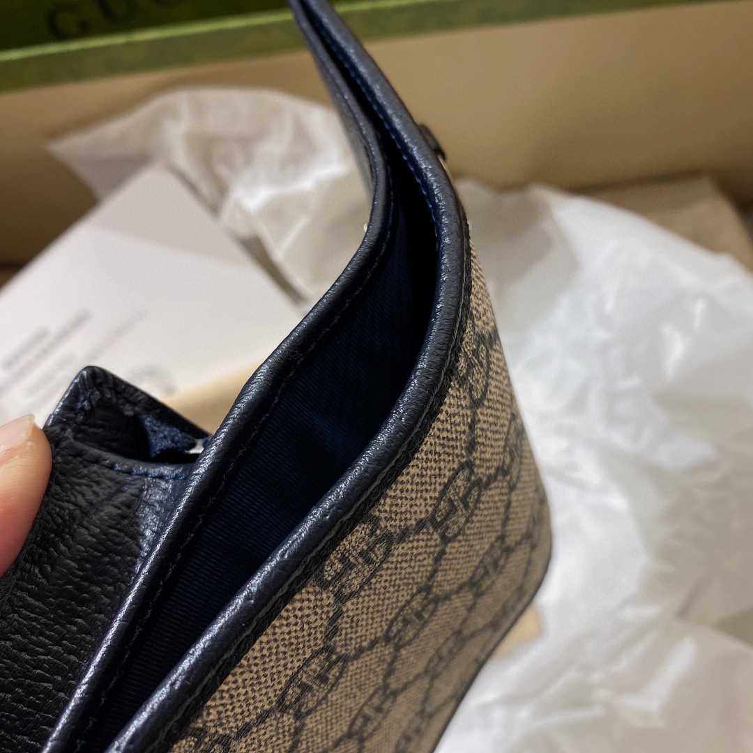 Gucci 1955 Horsebit Wallet-11x 8.5 x 3CM