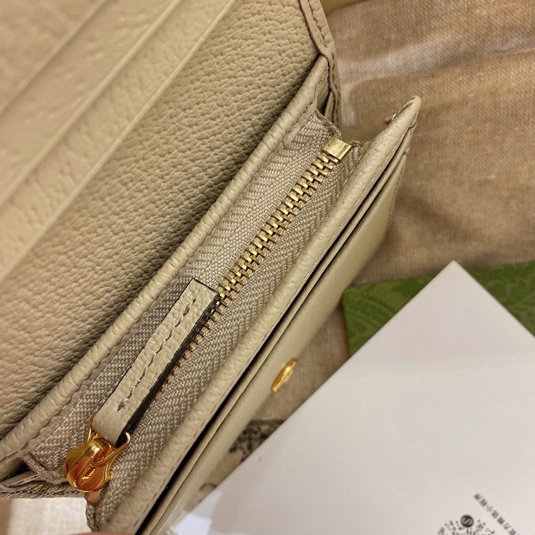 Gucci 1955 Horsebit Wallet-11x 8.5 x 3CM