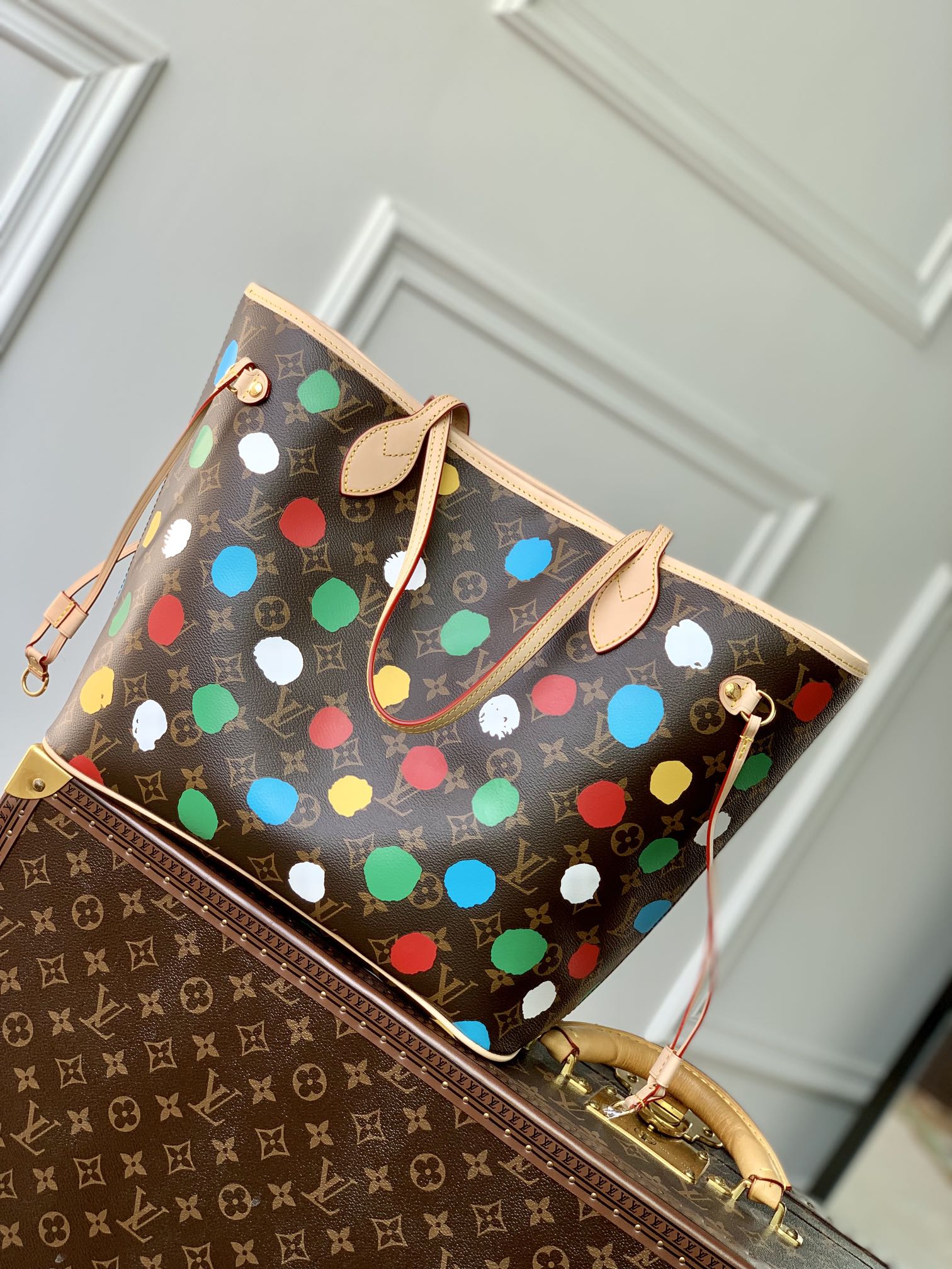 Louis Vuitton Neverfull MM M46381 -32*29*17CM