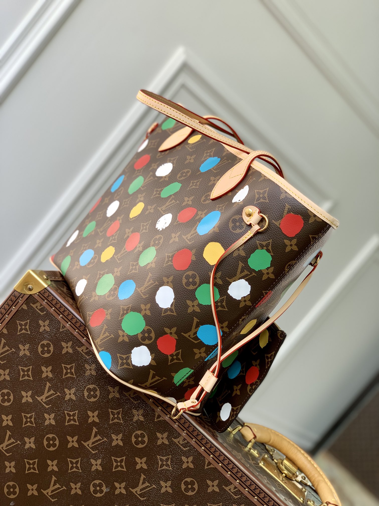 Louis Vuitton Neverfull MM M46381 -32*29*17CM