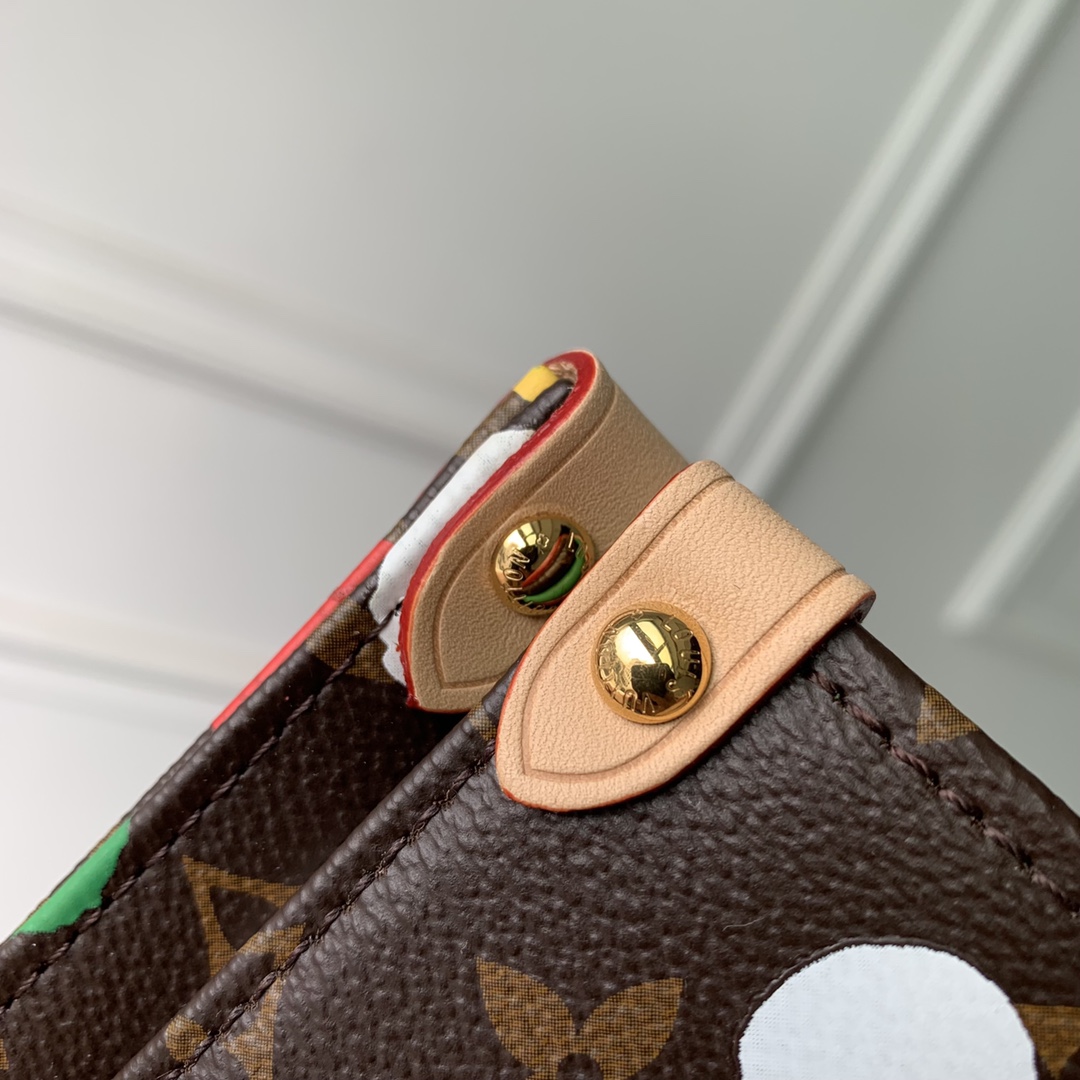 Louis Vuitton x YKOnthego Handbag-35 x 27 x 14 CM