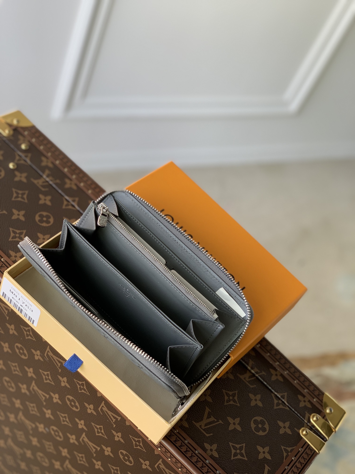 Louis Vuitton Zippy Wallet M81763-19.5 10.5 2.5CM