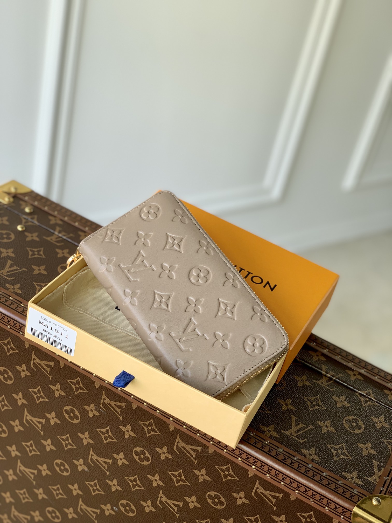 Louis Vuitton Zippy Wallet M81763-19.5 10.5 2.5CM