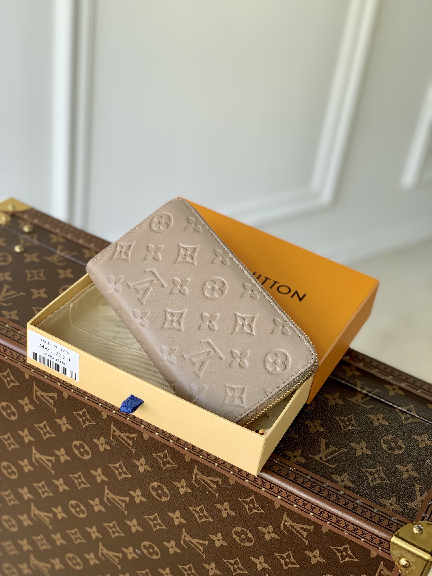 Louis Vuitton Zippy Wallet M81763-19.5 10.5 2.5CM