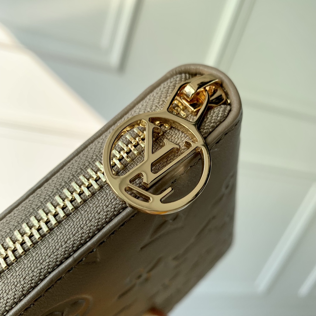 Louis Vuitton Zippy Wallet M81763-19.5 10.5 2.5CM