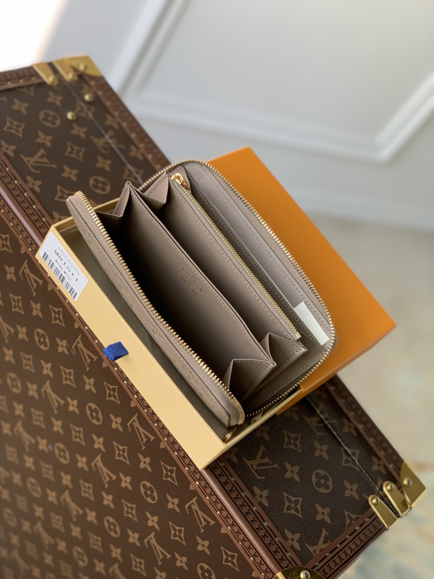 Louis Vuitton Zippy Wallet M81763-19.5 10.5 2.5CM