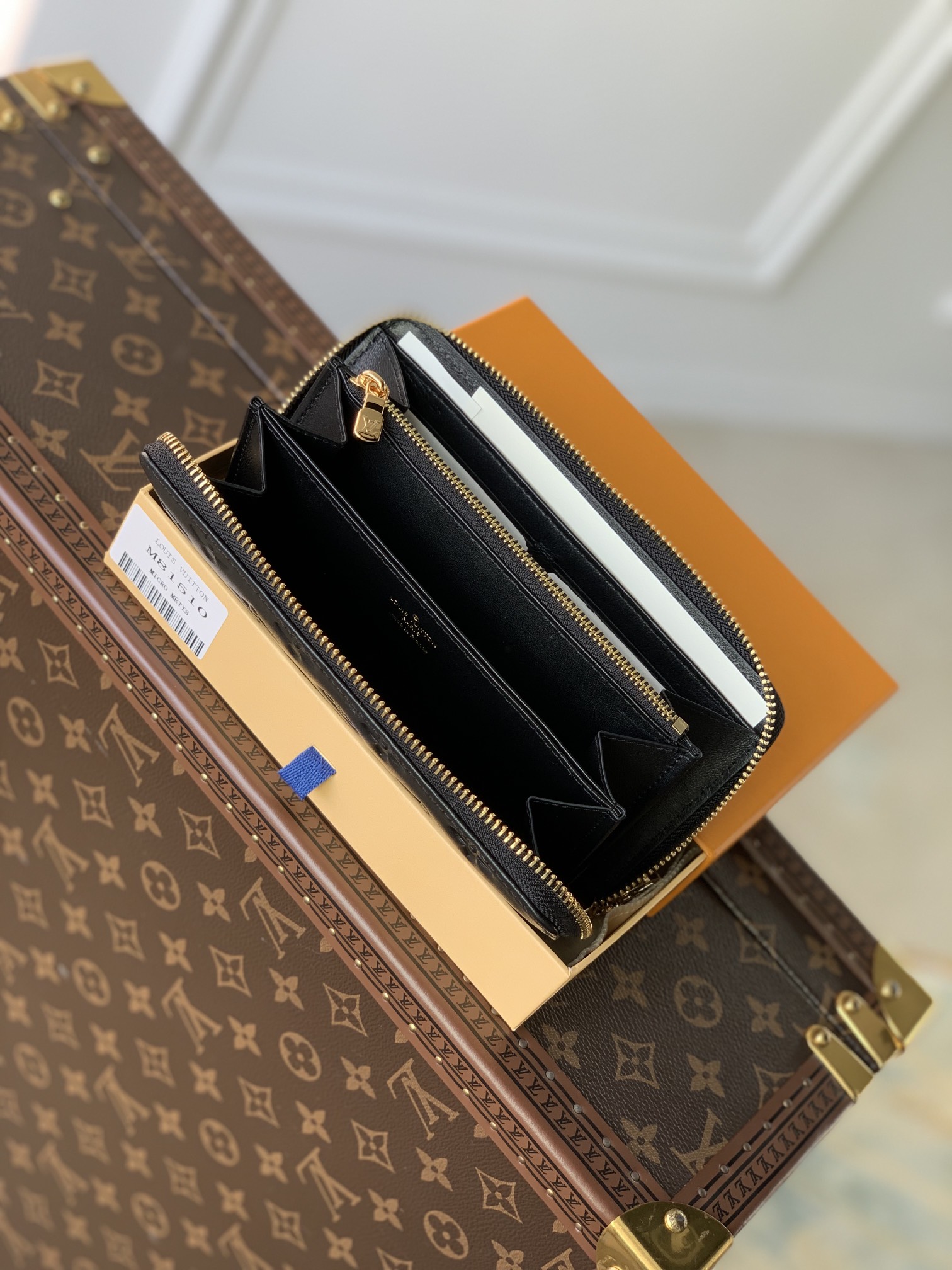 Louis Vuitton Zippy Wallet M81763-19.5 10.5 2.5CM