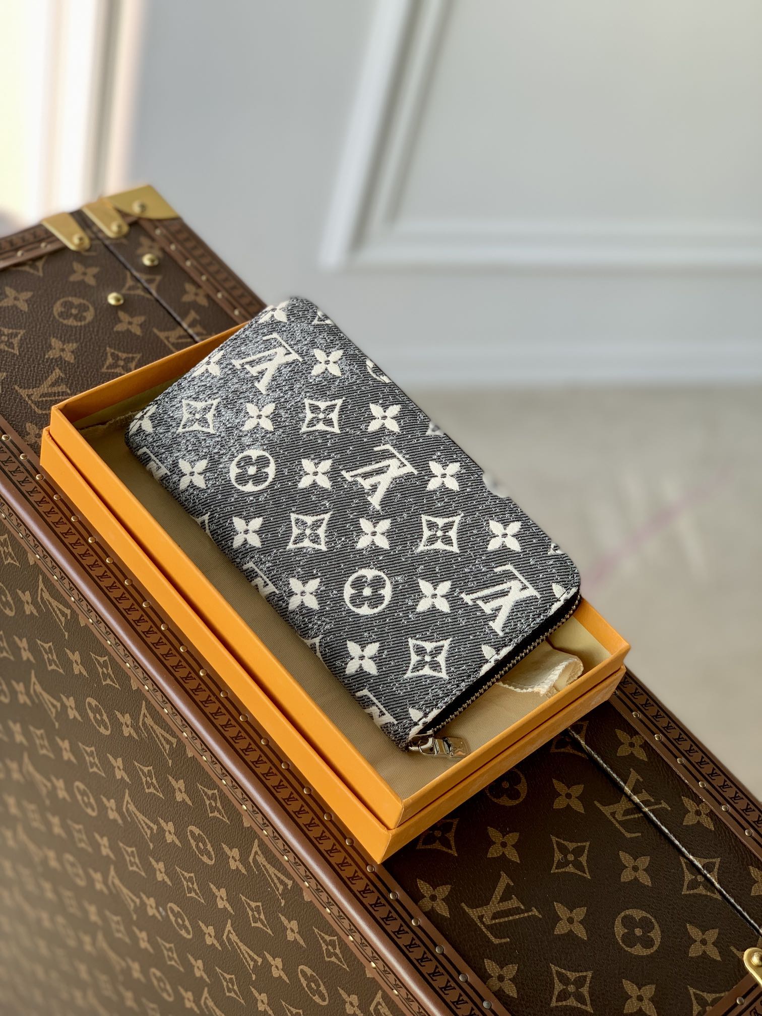 Louis Vuitton Zippy Wallet M81858-19.5 10.5 2.5CM