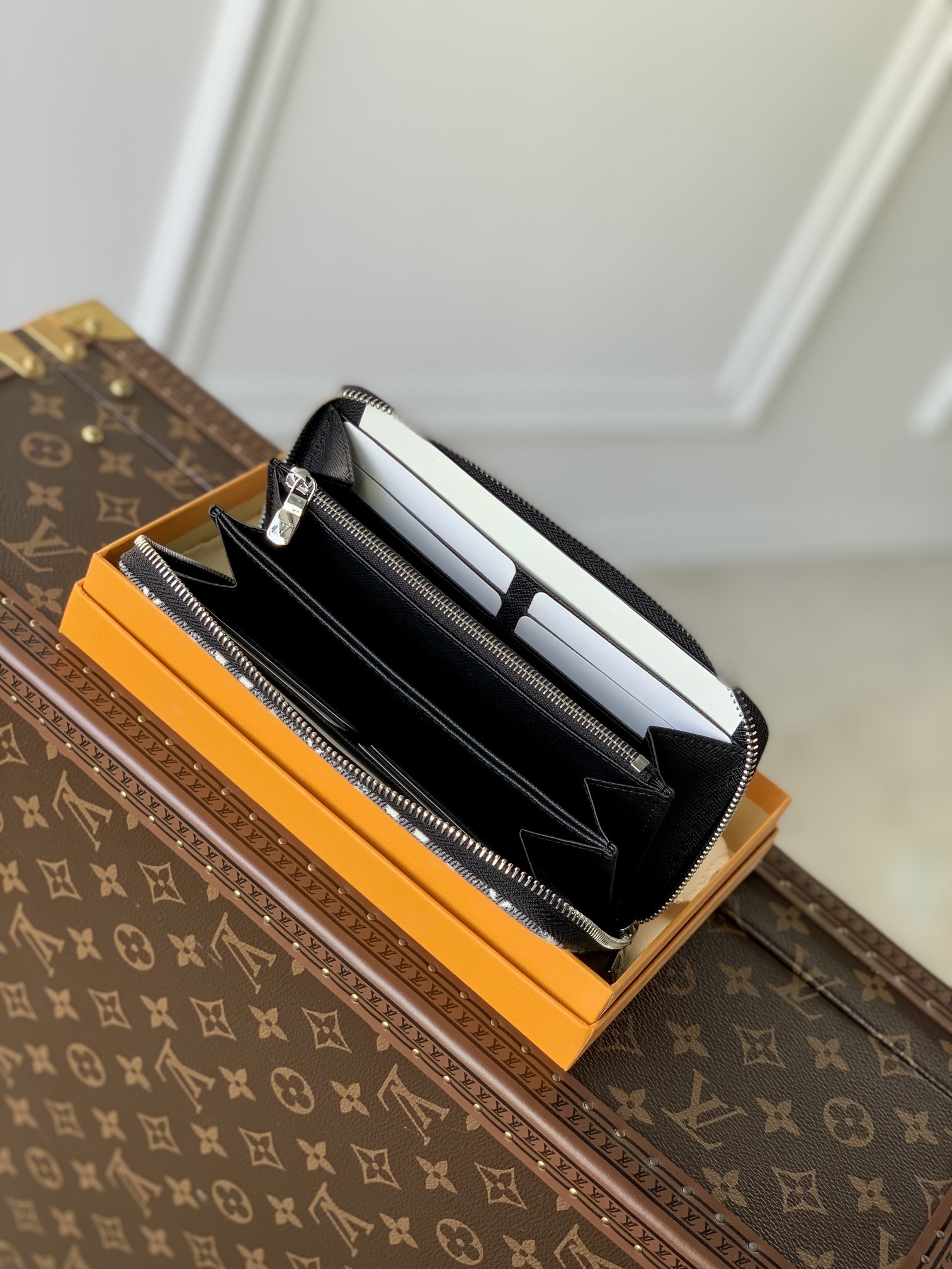 Louis Vuitton Zippy Wallet M81858-19.5 10.5 2.5CM