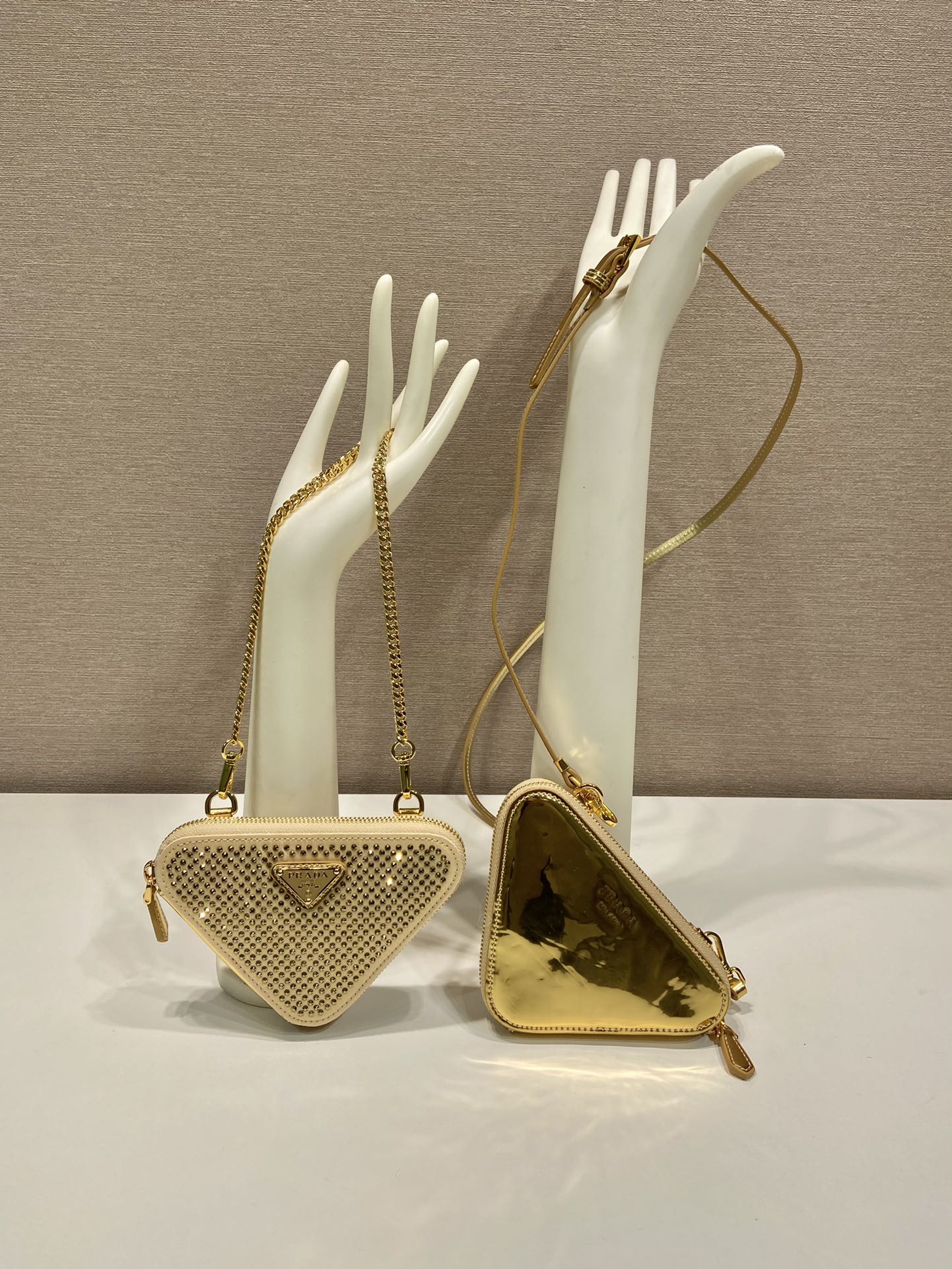 Prada 1NR015 Double Triangle Bag -15*10*5CM