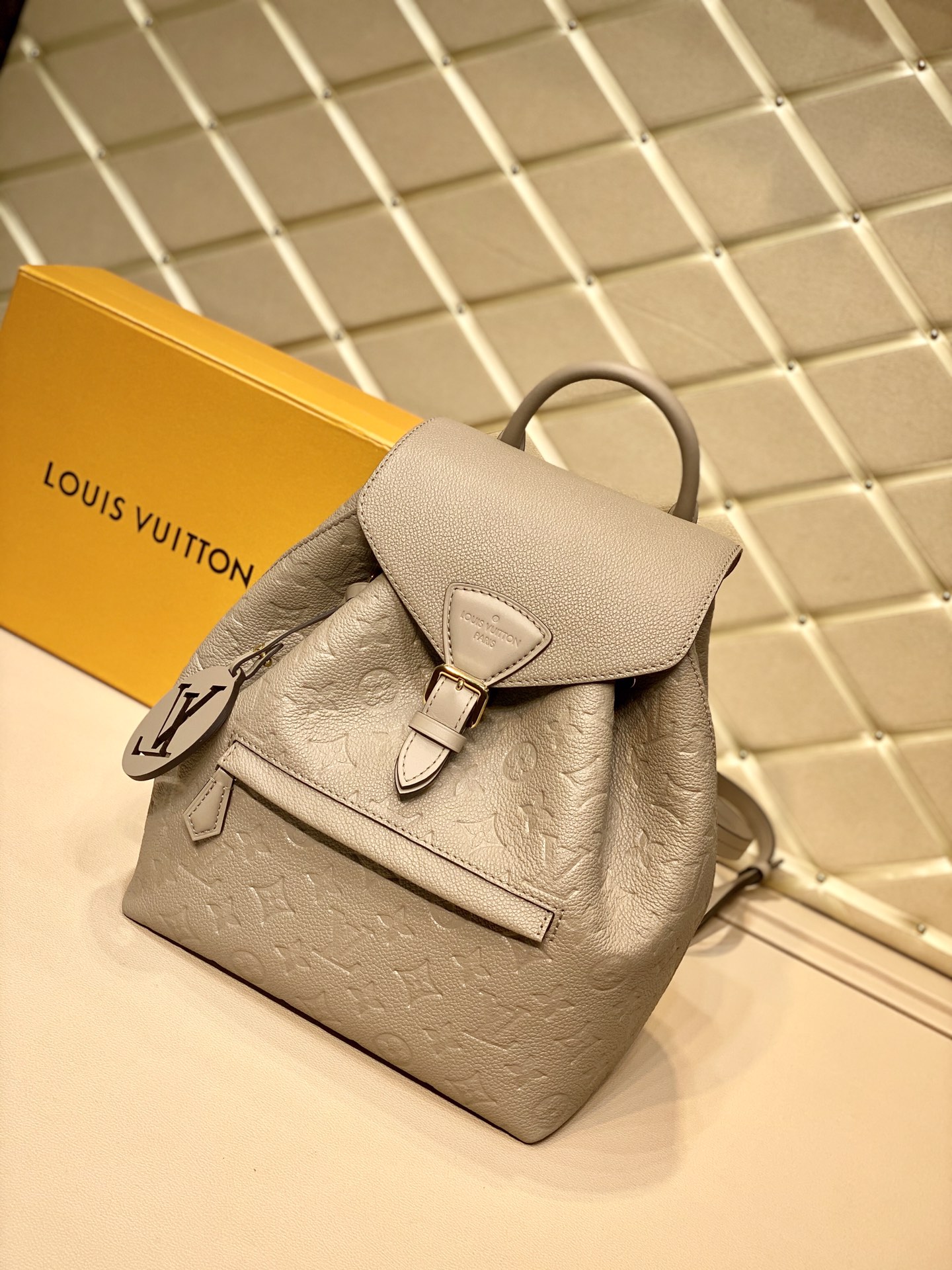 Louis Vuitton Montsouris Backpack-M45410-27.5*33*14CM