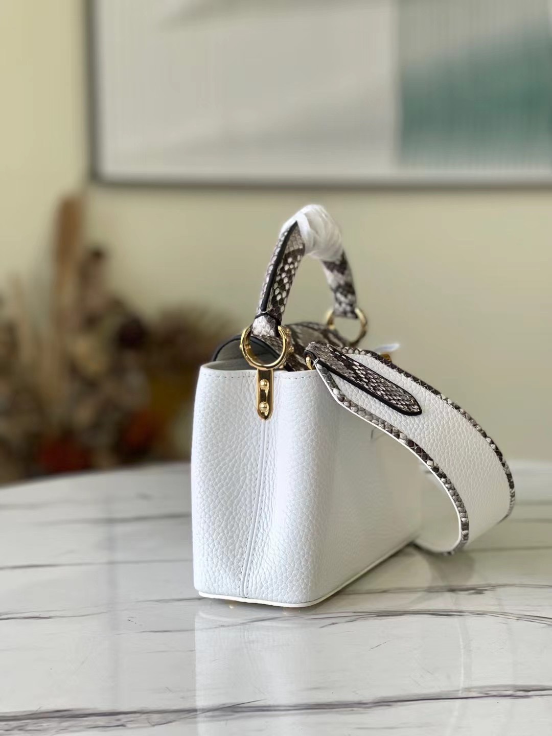 Louis Vuitton Mini Capucines Handlebag-21*14*8CM