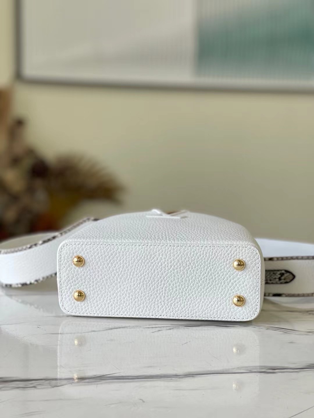 Louis Vuitton Mini Capucines Handlebag-21*14*8CM