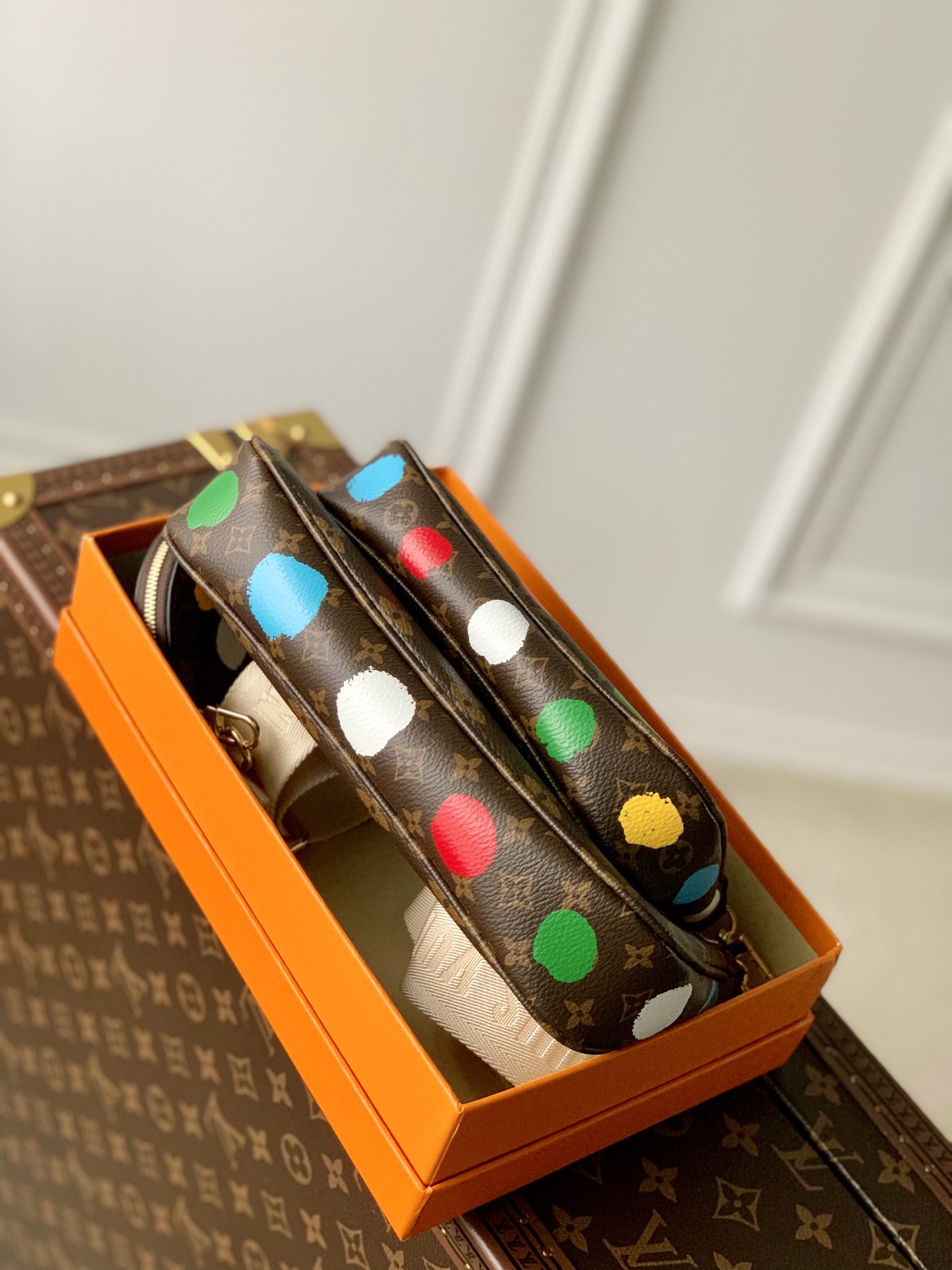 Louis Vuitton x YK Multi Pochette Accessoires-25*13&20*11*10CM