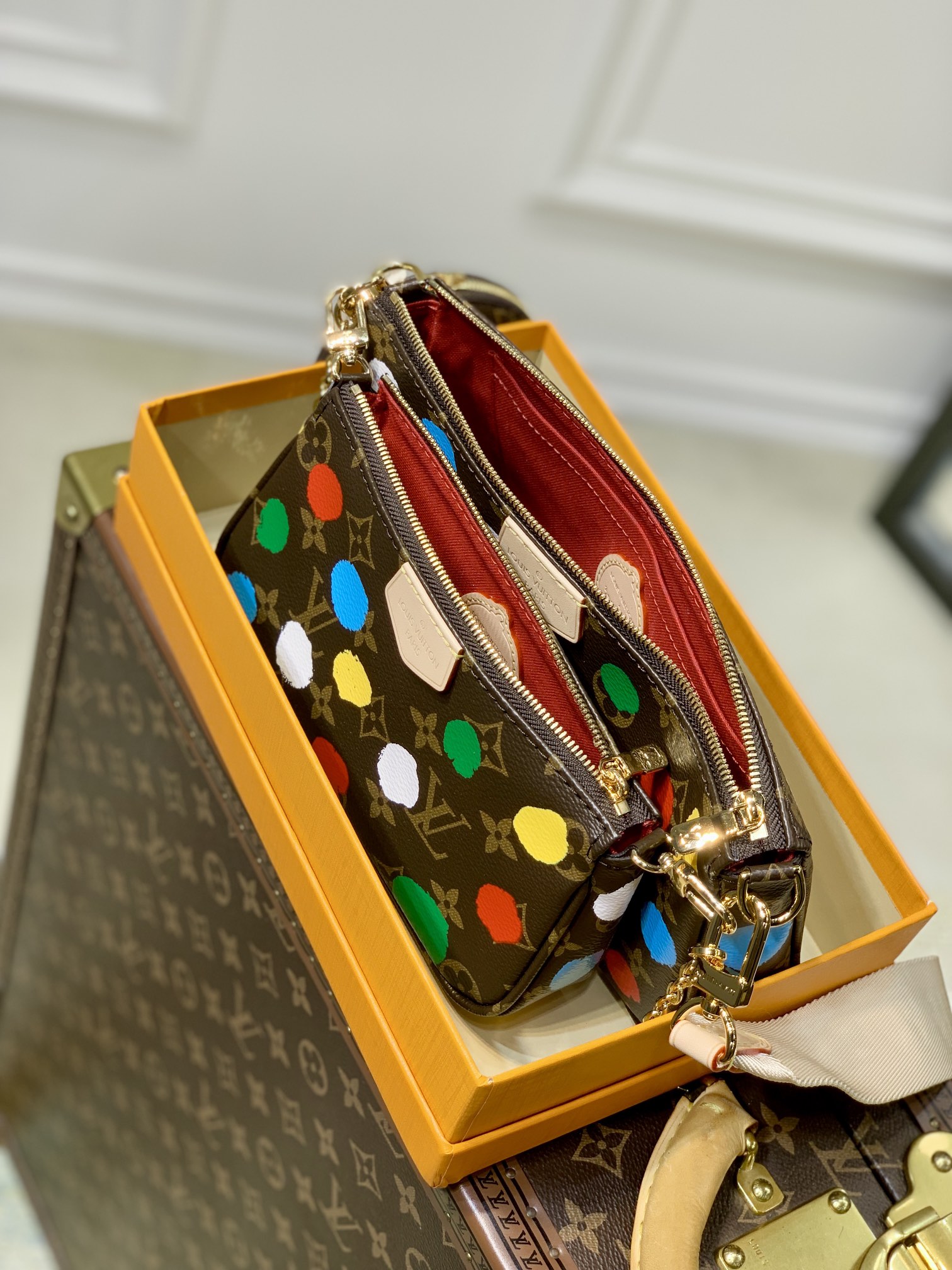 Louis Vuitton x YK Multi Pochette Accessoires-25*13&20*11*10CM