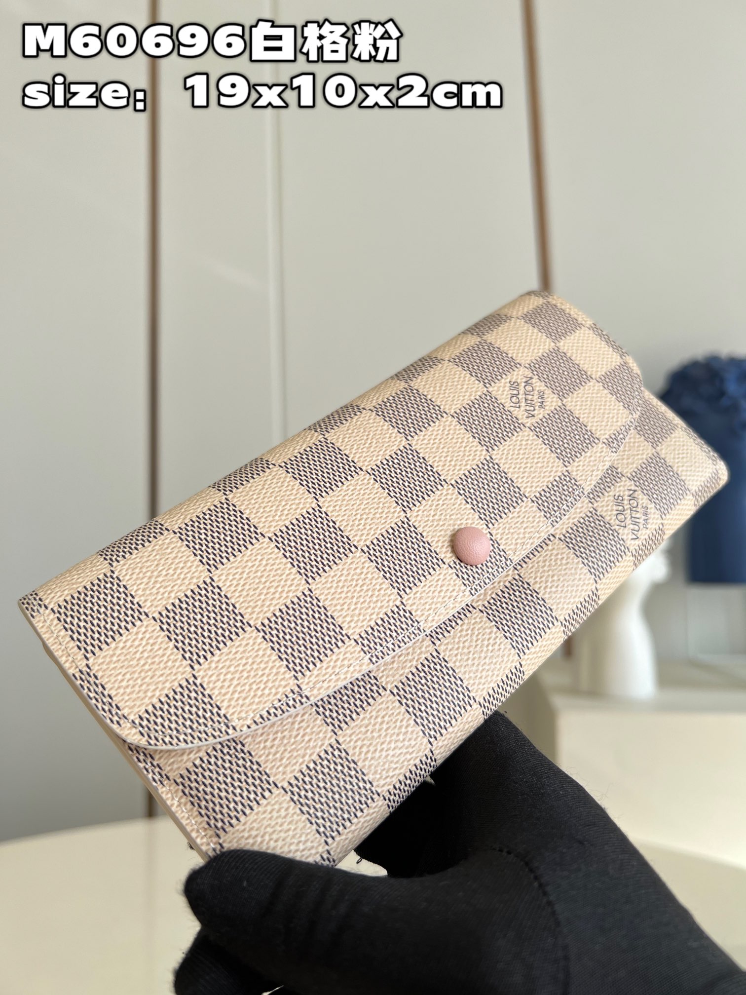 Louis Vuitton Emilie Wallet M60696-19x10x2CM