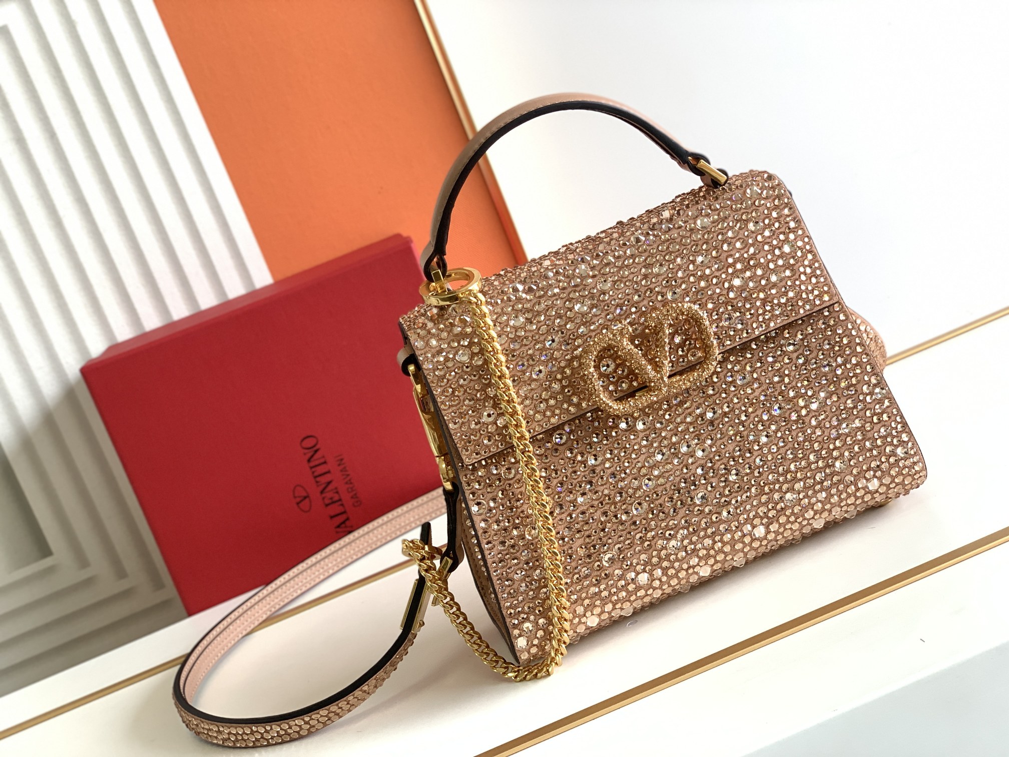 Valentino Garavani VSLING Bags-19*13*9 CM