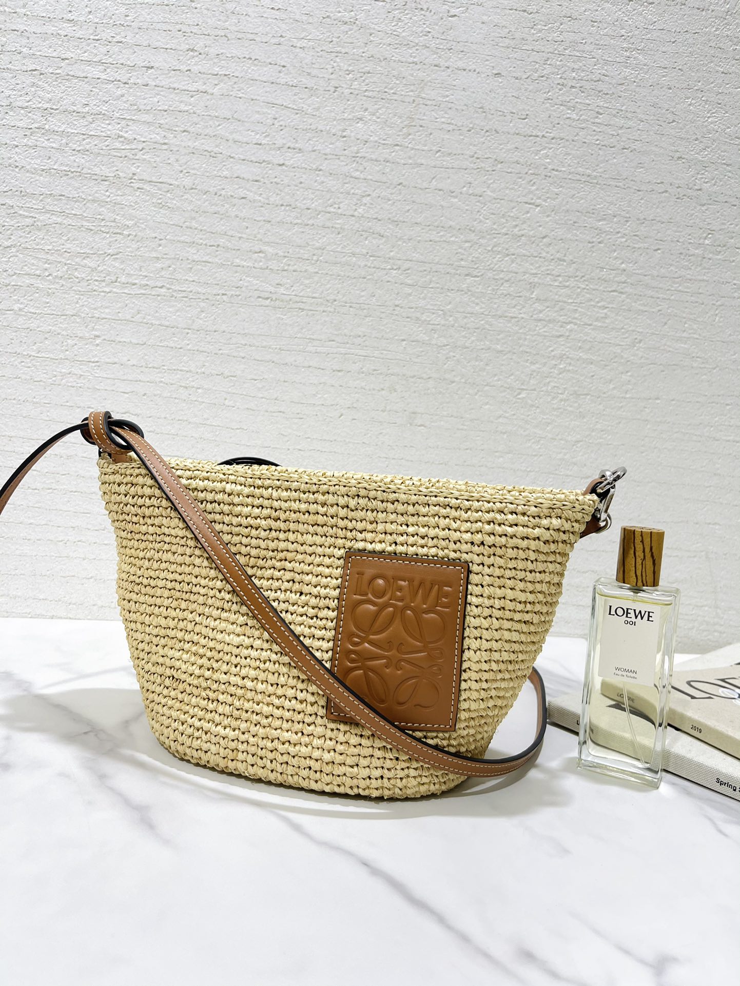Lowee Pochette Raffia Bag-11*15.5*17.5CM