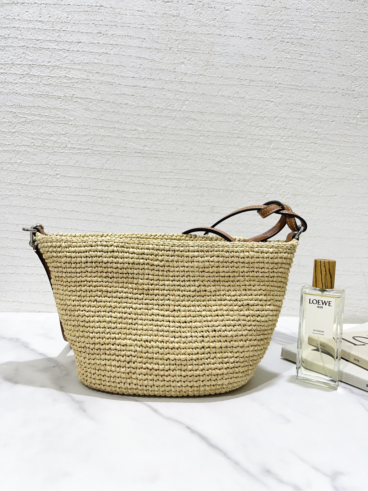 Lowee Pochette Raffia Bag-11*15.5*17.5CM