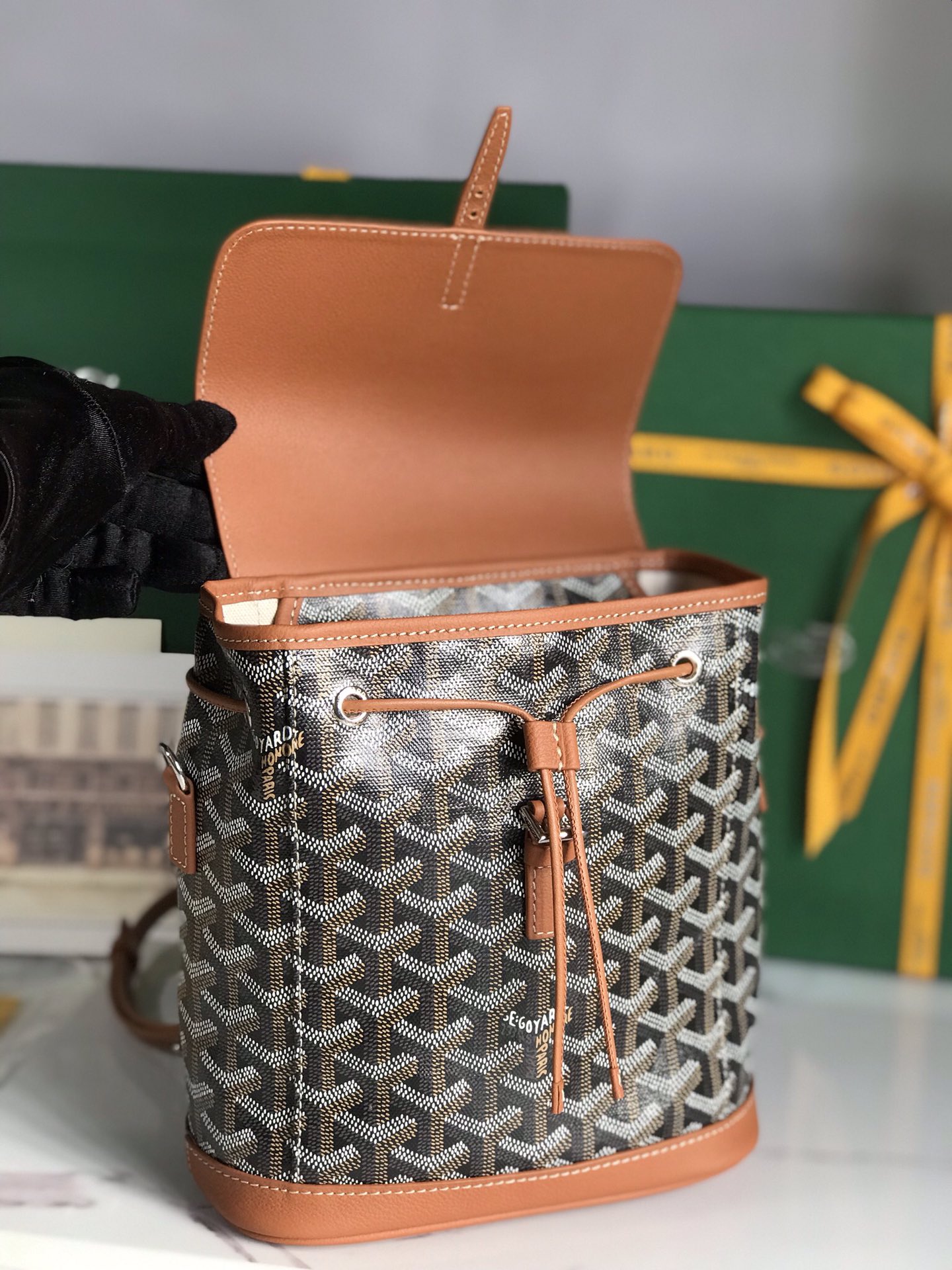 Goyard Alpin Backpack-18.5*21.5.*8.5CM