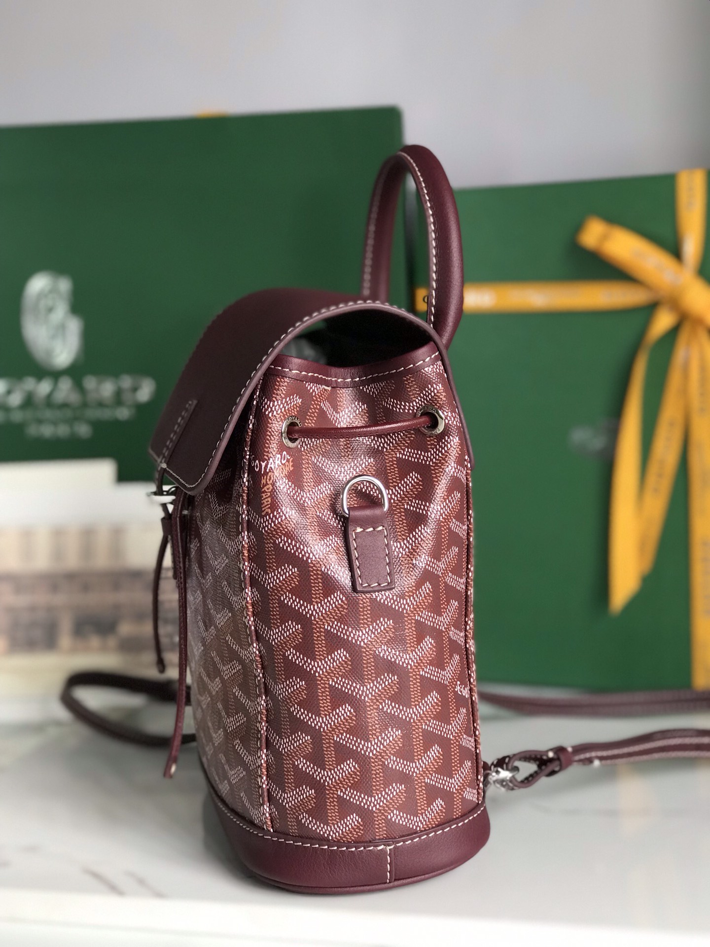 Goyard Alpin Backpack-18.5*21.5.*8.5CM